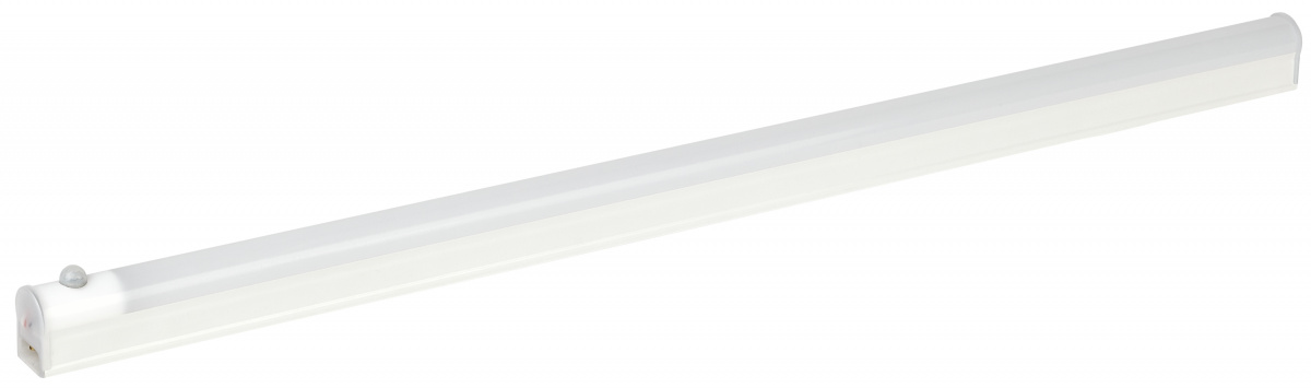 Линейный LED светильник LLED-01-04W-4000-W с датч. движения 