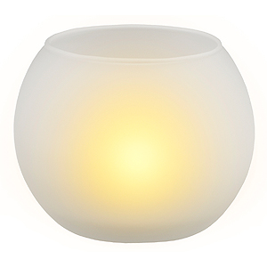 Лампа декоративная ЭРА светодиодная свеча в стакане C15-RGB