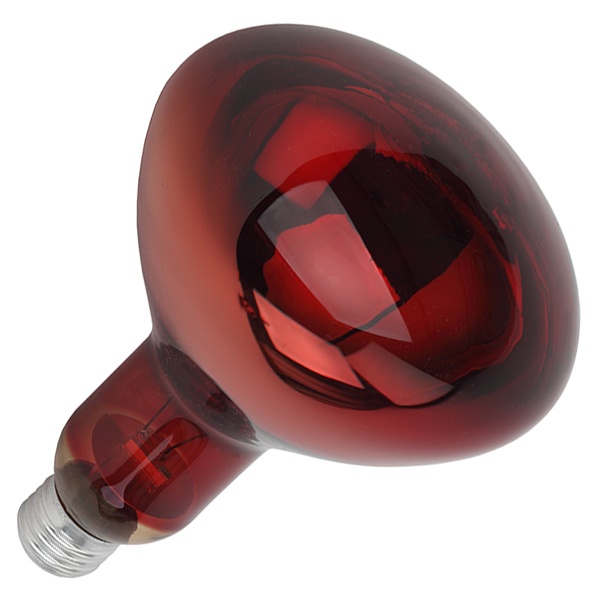 Лампа ИКЗК 220В R127 Е27 красные 