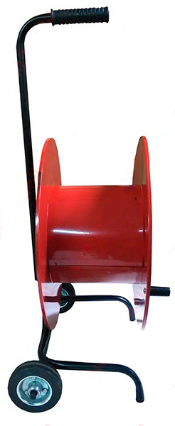 Катушка кабельная на колесах, 500мм, без розеток, метал., IP44, 100м, BEM 65-211A (BEM6-7000-0000)